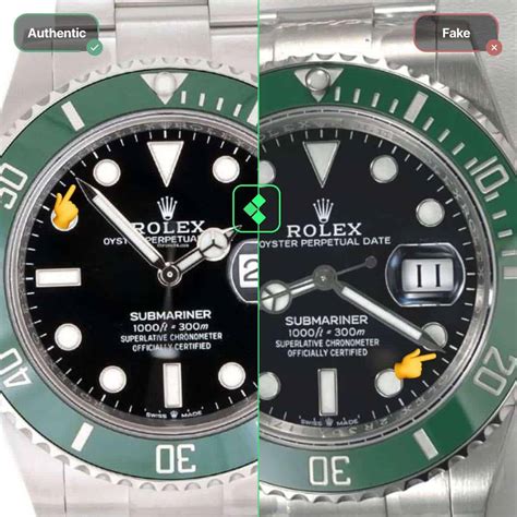 how to spot a fake rolex submariner without date|how to tell genuine rolex.